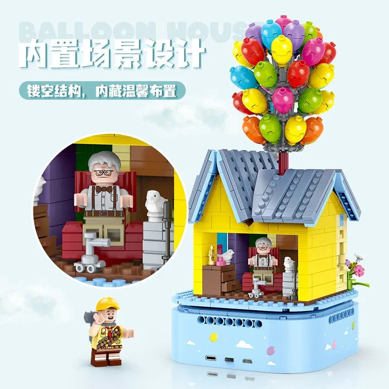 Skyward Flying House Building Blocks (706 Pcs)