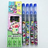 Shinchan Sleepy Box Gel Pen (Set of 4)