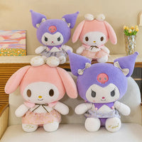 Kuromi & Melody Platinum Plushies (30 cm)