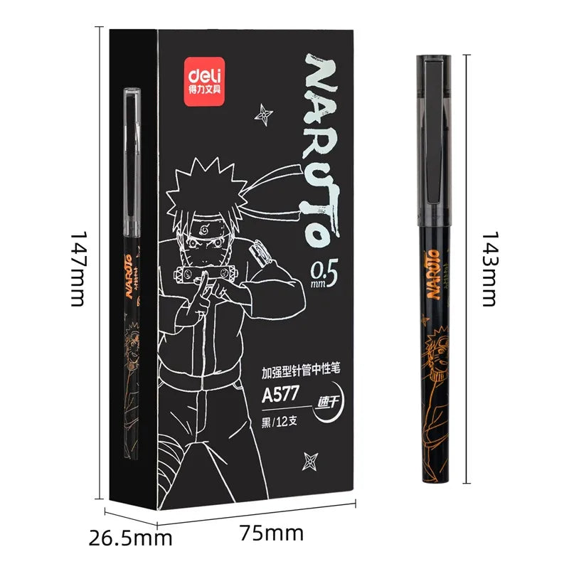 Deli A577 Naruto Gel Pen (Set of 2)