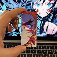 Demon Slayer Glowing Eyes Card Keychain