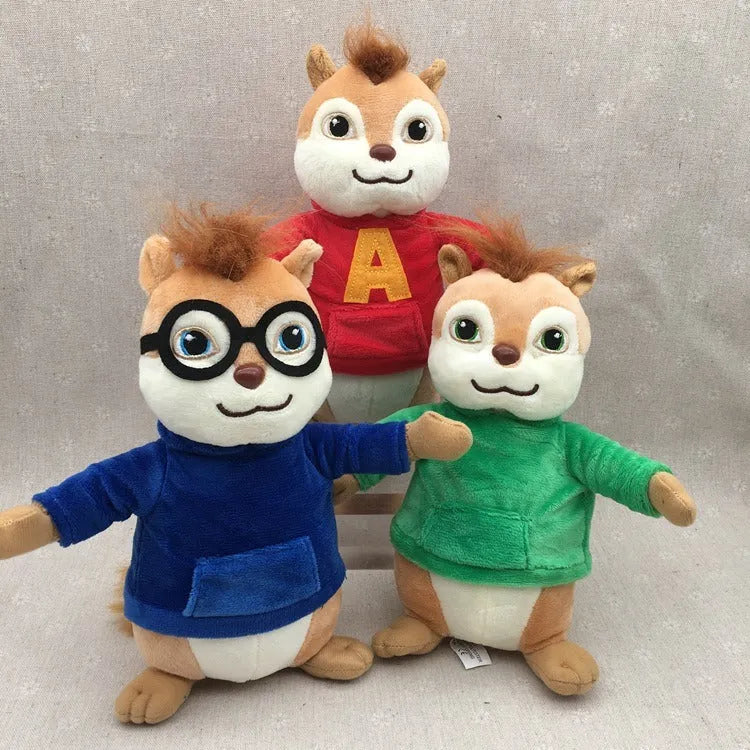 Rockstar Chipmunks Plush Toy (20 cm)