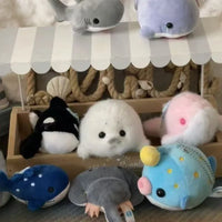 Arctic Baby Seal Plush Keychain