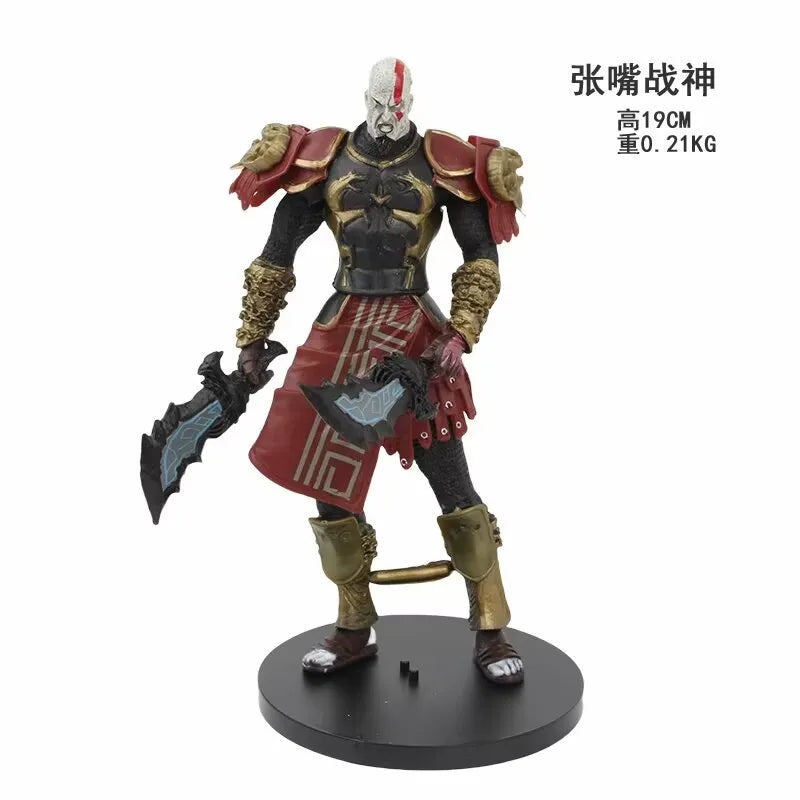 GoW Kratos Spartan Warrior Action Figures (19 cm)