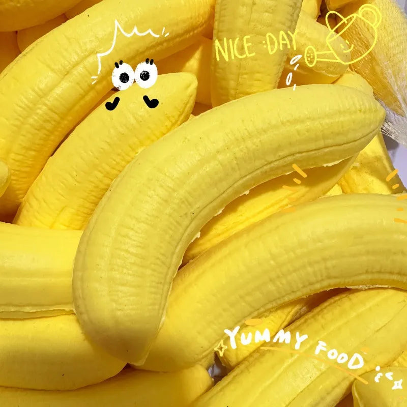 Peeled Banana Ultra Slow-Rising Squishy Toy