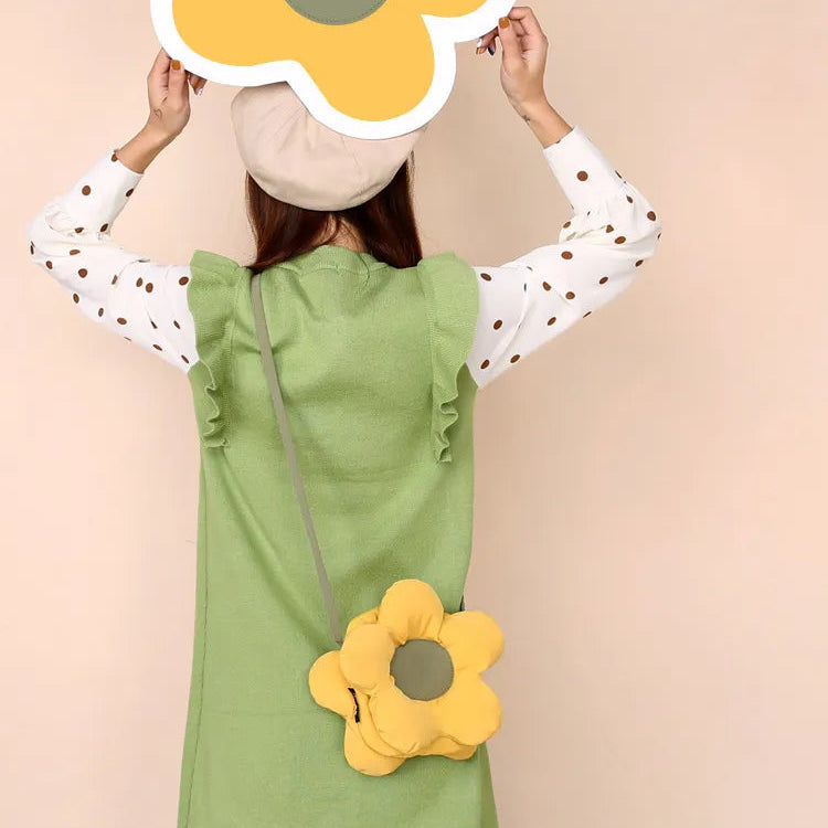 Petal Patchwork Crossbody Bag