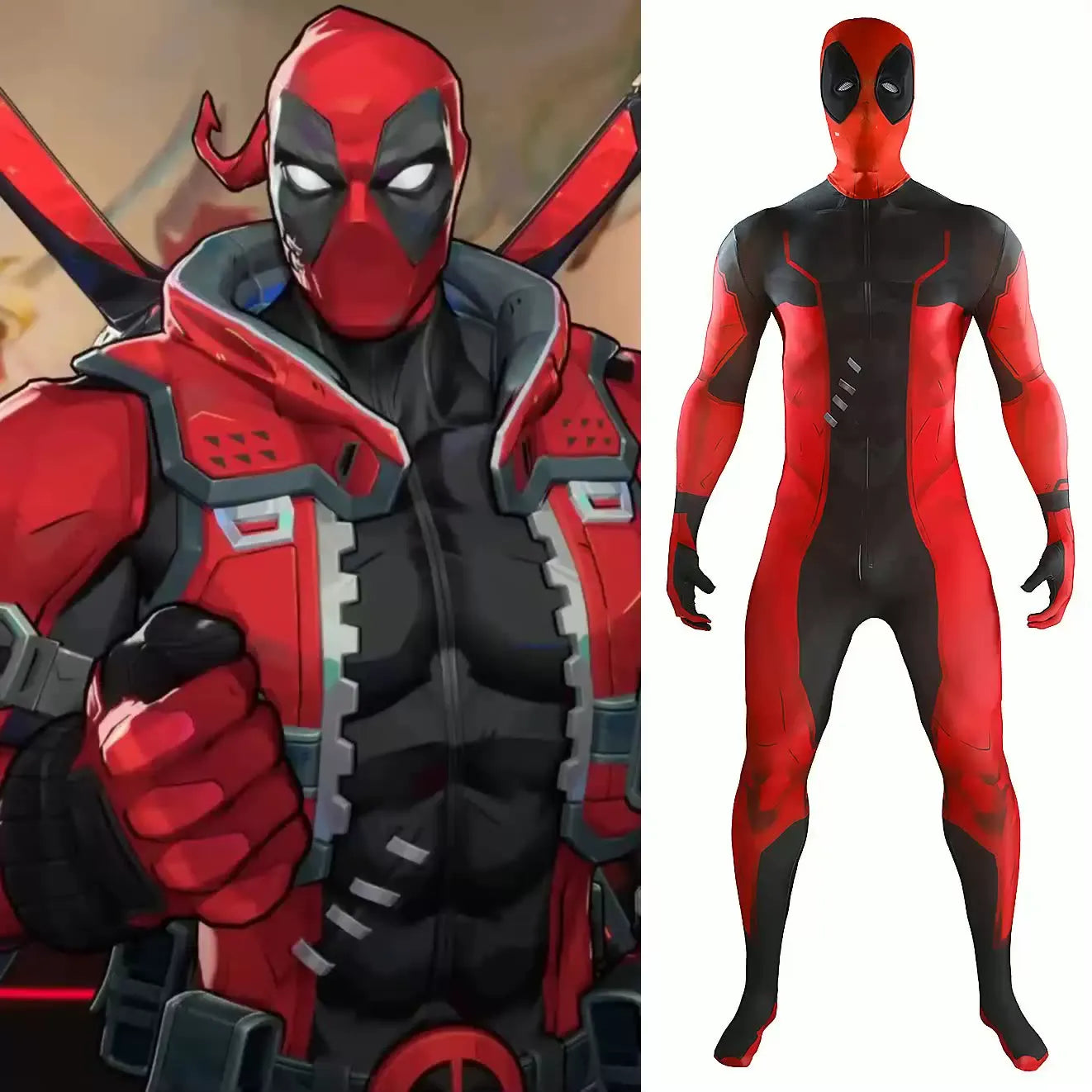 Deadpool Marvel Rivals Costume