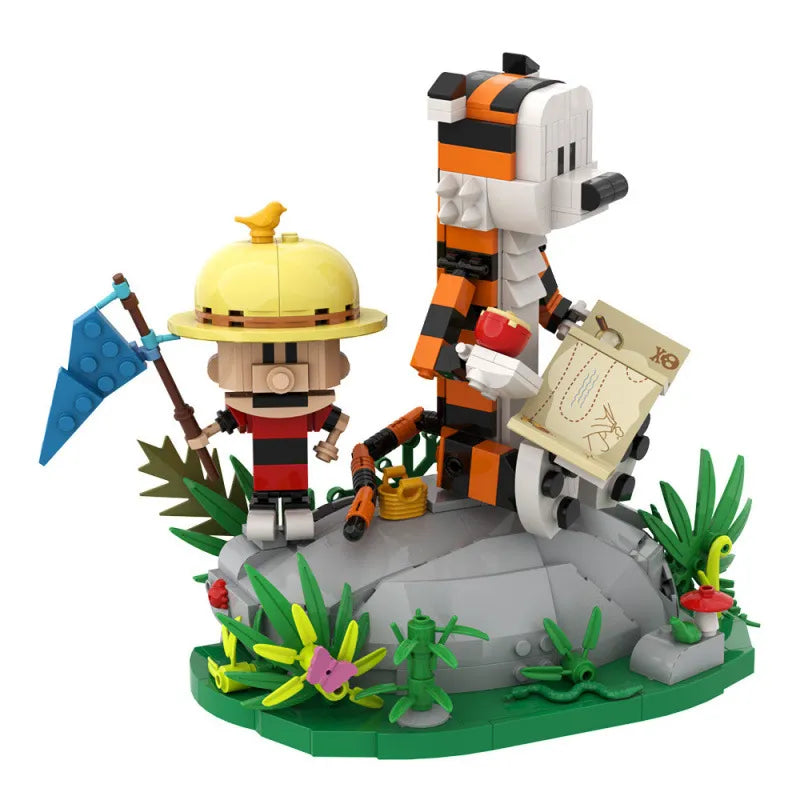 MOC A1794 Calvin and Hobbes Exploration Building Blocks