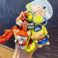 Line Puppy Sports League Keychain