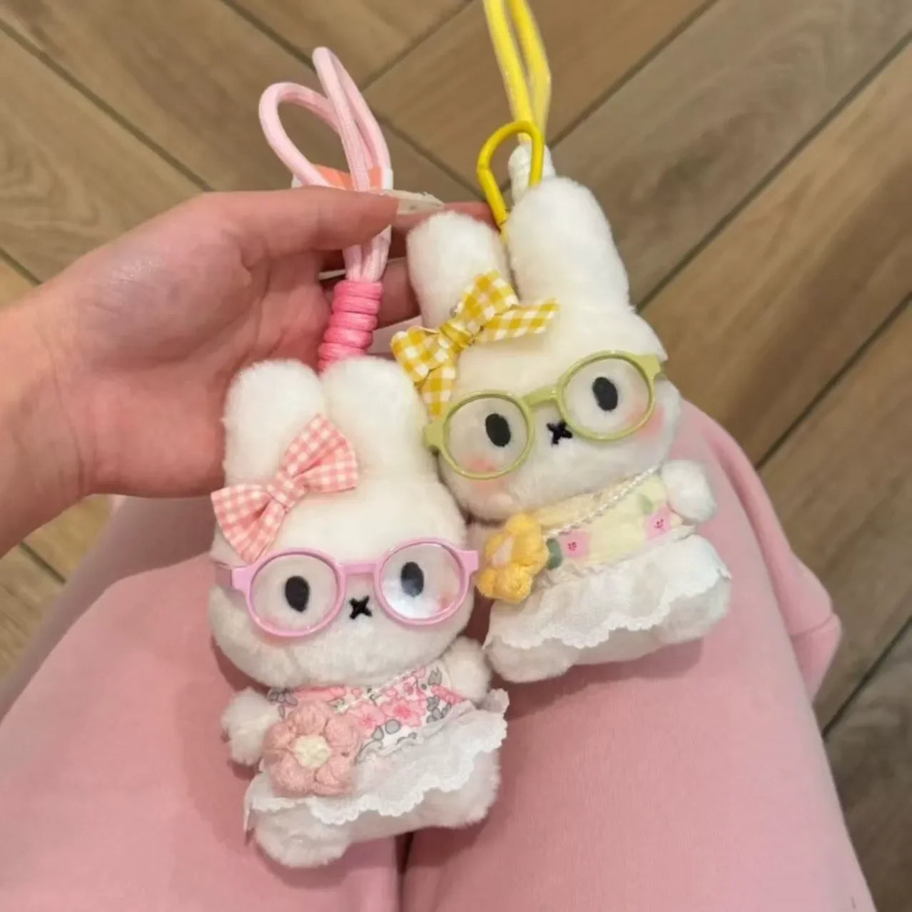 Little Nerd Miffy Plush Keychain