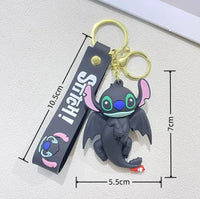 Stitch Toothless Cosplay 3D Keychain