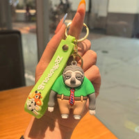 Zootopia 2 Character Lanyard Strap 3D Keychain