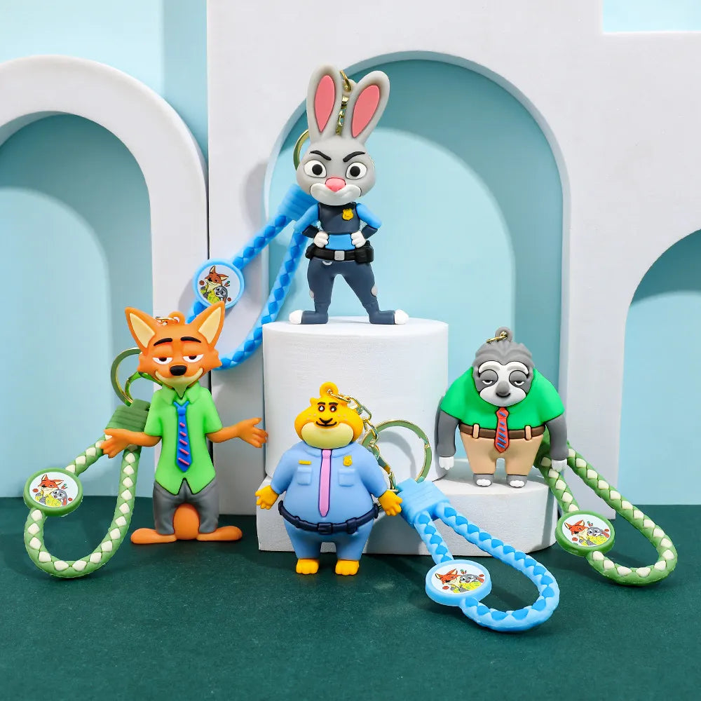 Zootopia Rabbit Keychain Zootopia Friendship Series Keychain