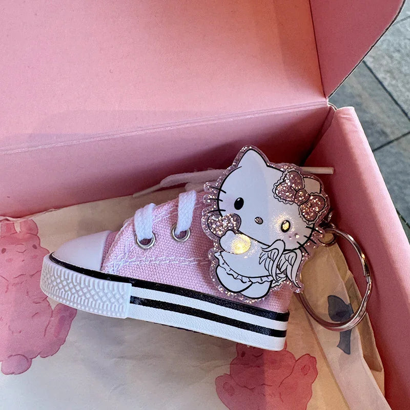 Hello Kitty Step Sneaker Keychain