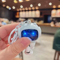 Pocket Protector LED Voice Robot Keychain
