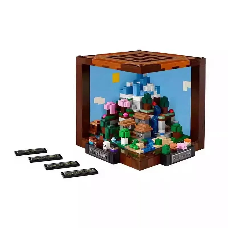 Minekraft Crafting Table Building Blocks (1195 Pcs)
