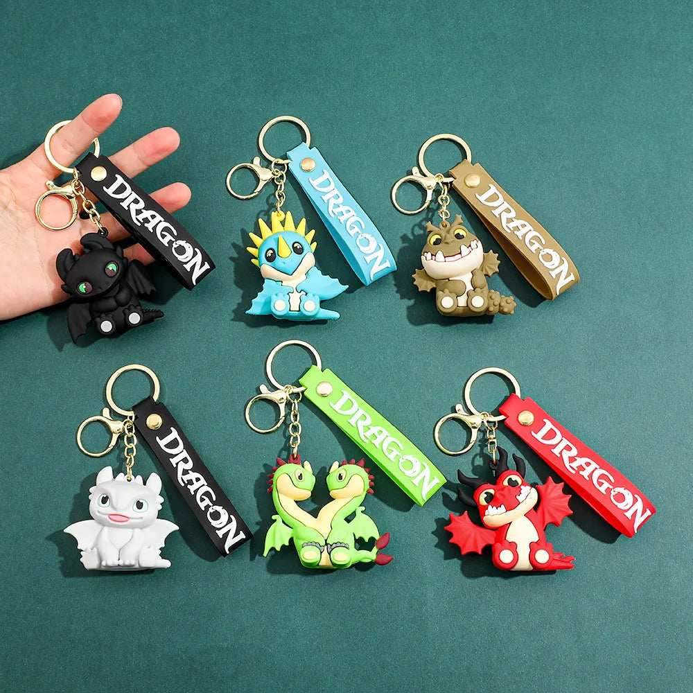 HTTYD Elite Dragon World Keychain