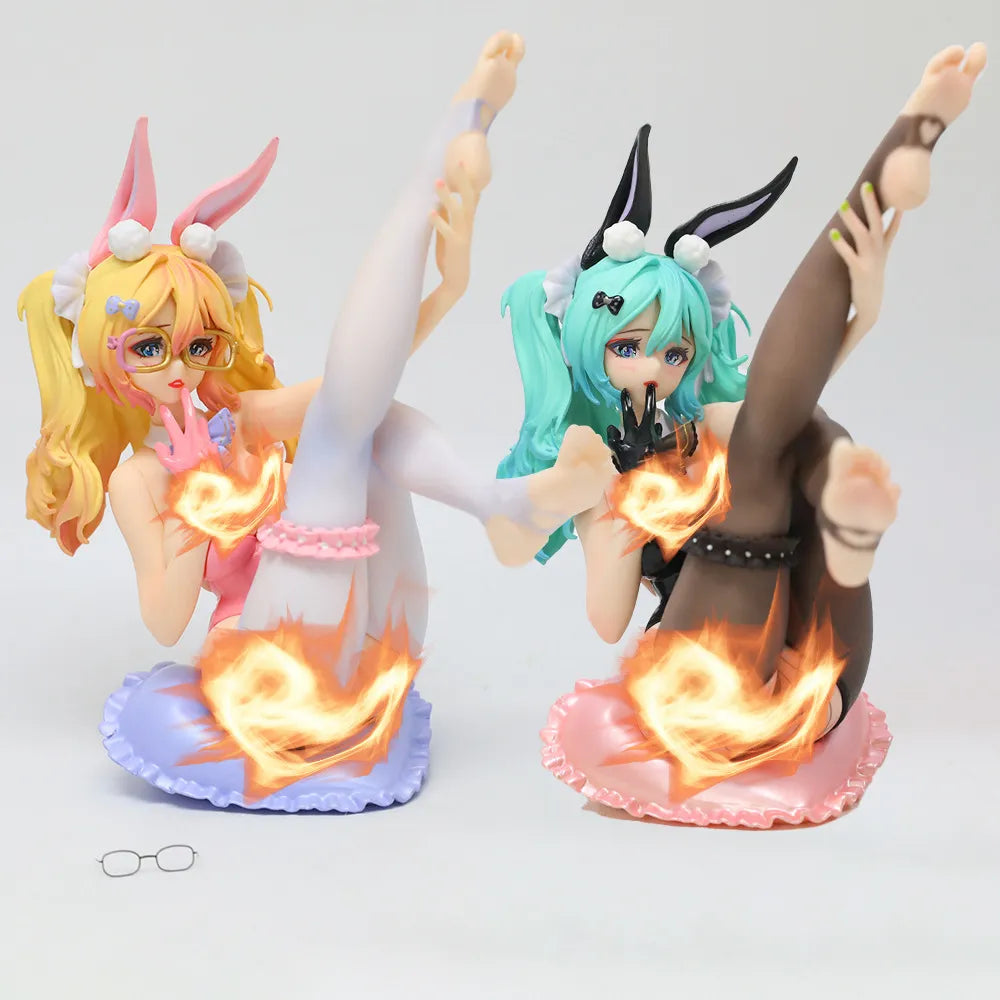 Hatsune Miku Legs Up Bunny Girl Figure (17 cm)