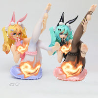 Hatsune Miku Legs Up Bunny Girl Figure (17 cm)