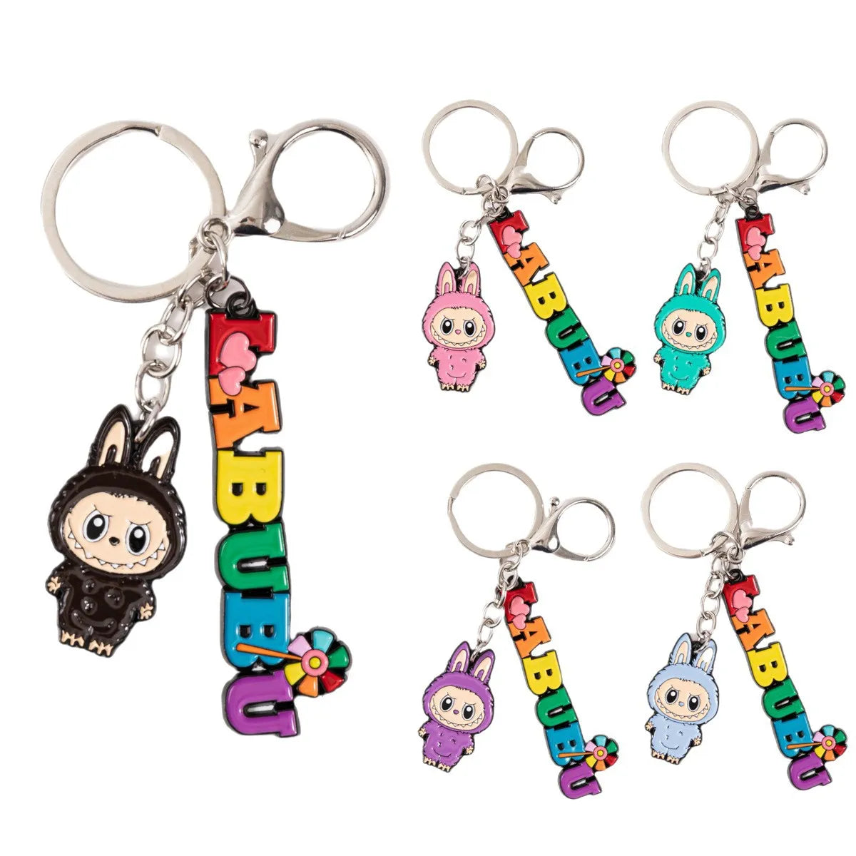 Labuboo Colorburst Mischief Keychain