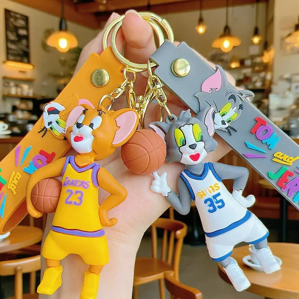 T&J Slam Dunk Rivals Keychain