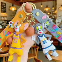 T&J Slam Dunk Rivals Keychain