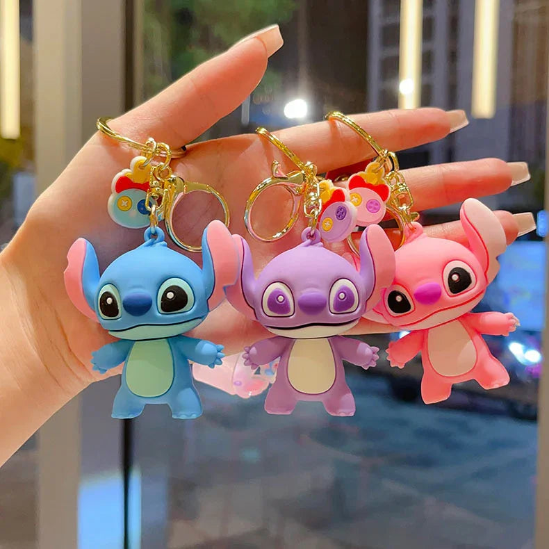 Cosmic Alien Signature Stance Keychain