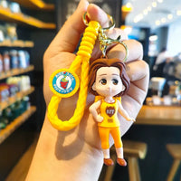 DZNY Royal Princess Doll Keychains