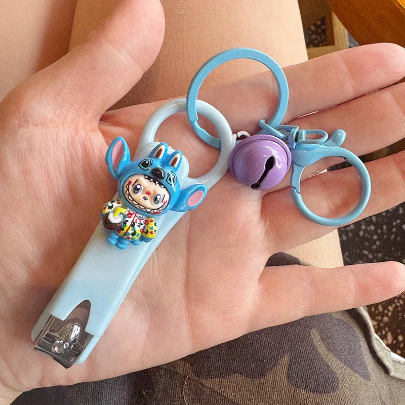 Labubu Nail Clipper Keychain