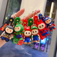 Labubu Hero Cosplay 3D Keychain