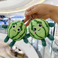 Summertime Watermelon Plush Keychain