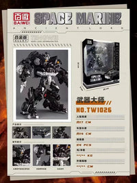 BAIWEI Tenwei Space Marine Series Figurines