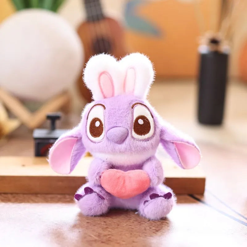 Cosmic Alien Bunny Snuggler Keychain