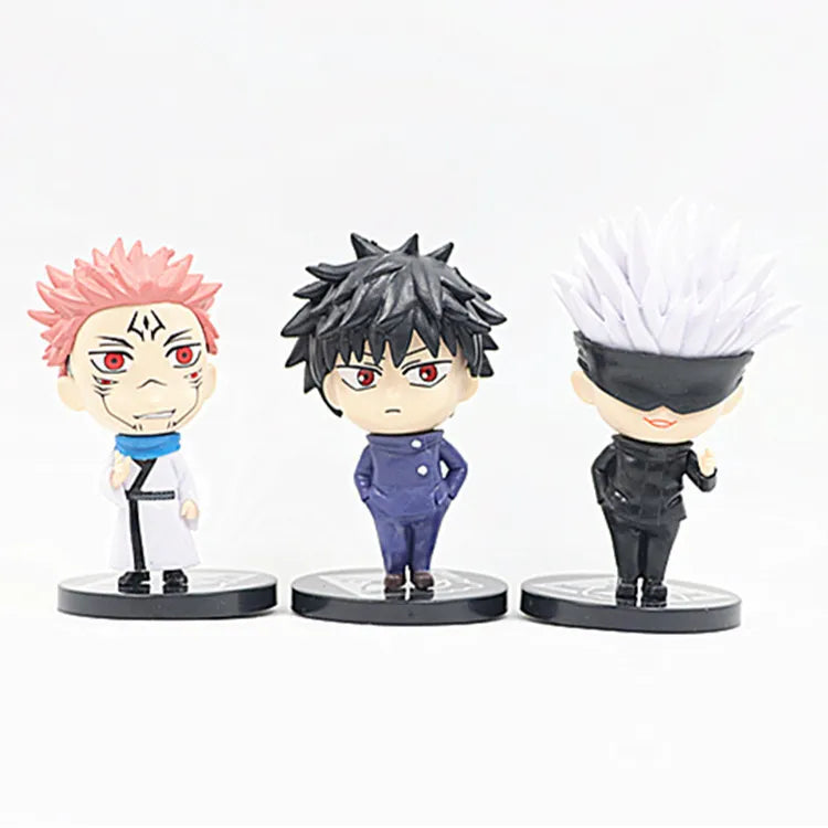 Jujutsu Kaisen Chibi Crew Figurines (Set of 6)