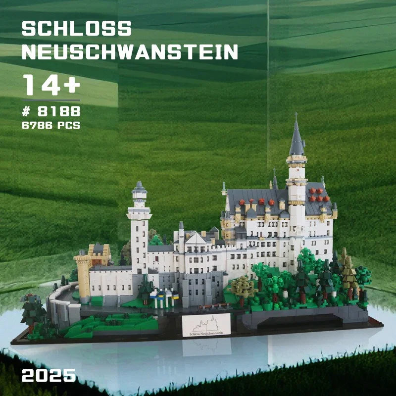 Enchanted Neuschwanstein Castle Blocks (6786 Pcs)