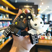 HTTYD Night & Light Fury 3D Keychain