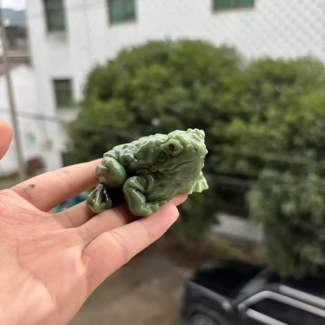 Realistic Frog Squishy Toy