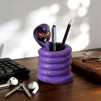 Pokemon Arbok Coiled Cobra Desktop Pen Holder