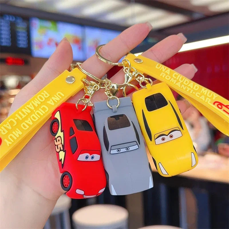 Cars Race Ready 3D Keychain