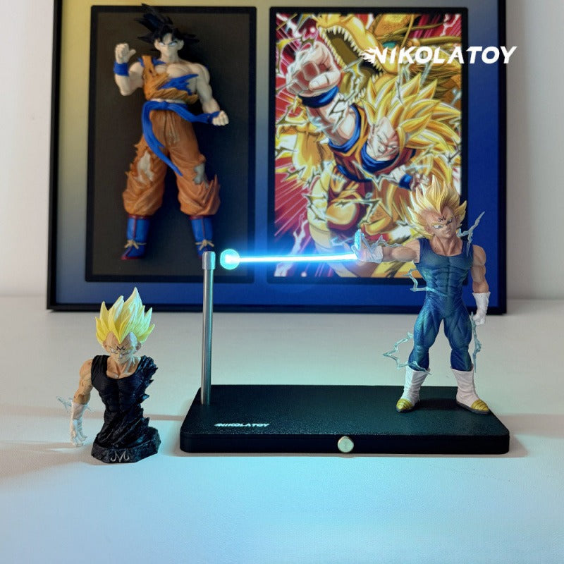 DBZ Vegeta Energy Shot Levitating Lamp