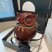 Athena Owl Nocturnal Satchel Handbag
