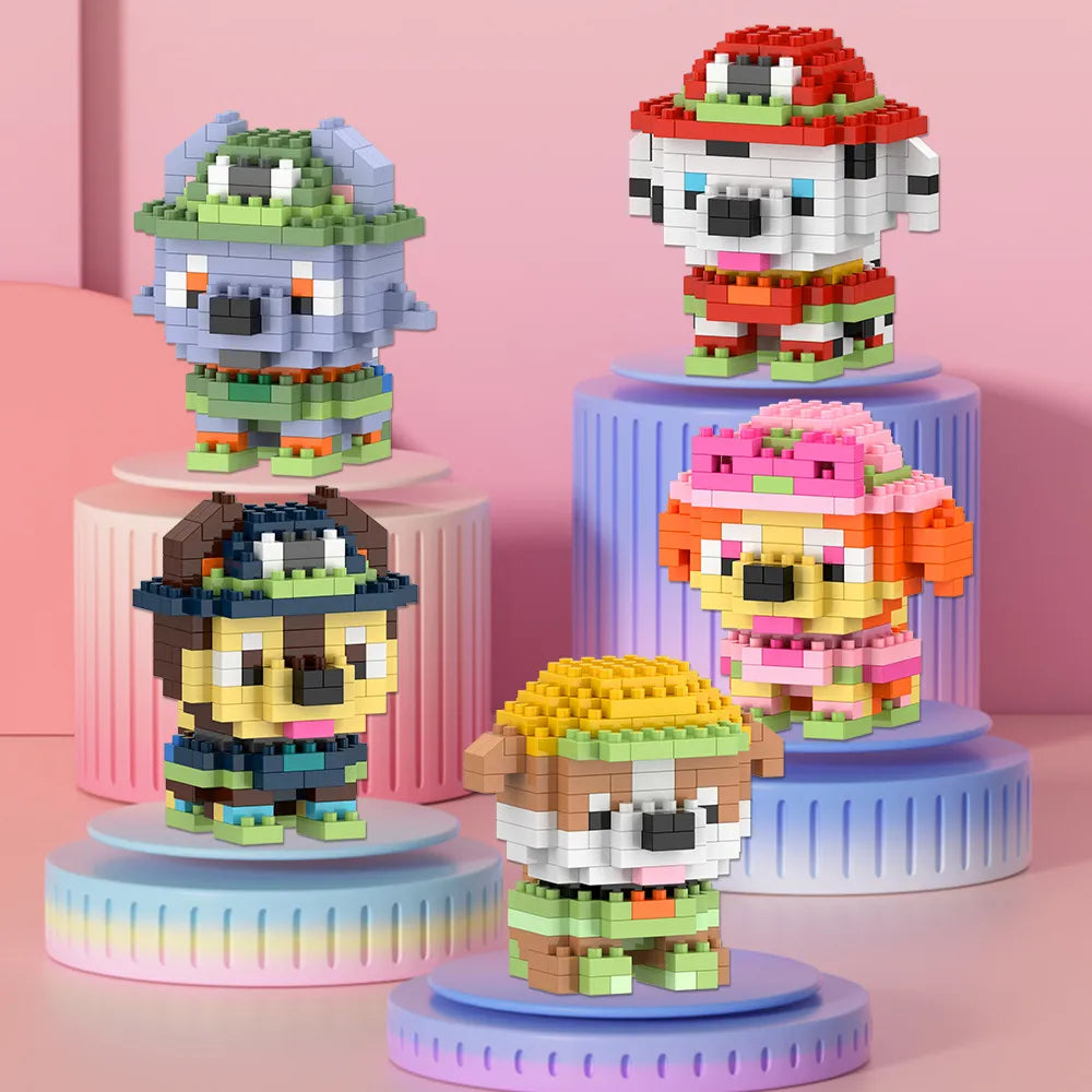 Bricks Paw Patrol Building Blocks