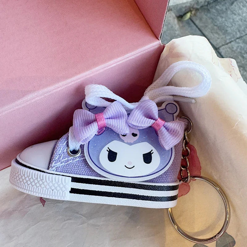 Sanrio Canvas Sneaker Keychain