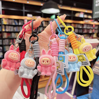 Labuboo Happy Squat Lanyard Keychain