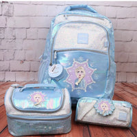 SMGL Frozen Elsa Snowflake Classic School Backpack