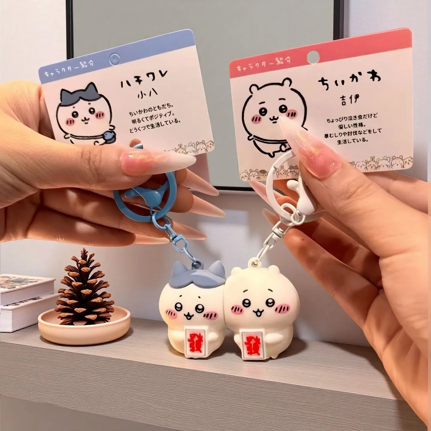 Chiikawa Magnetic Couple Keychain