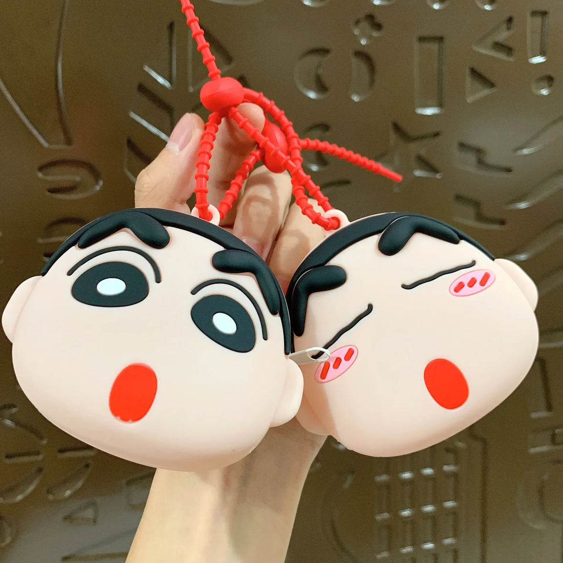 Shinichan Prankster Coin Pouch
