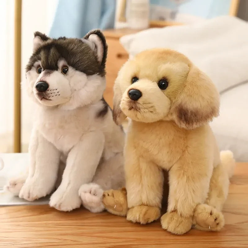 Premium Mink Fur Simulation Puppy Plush