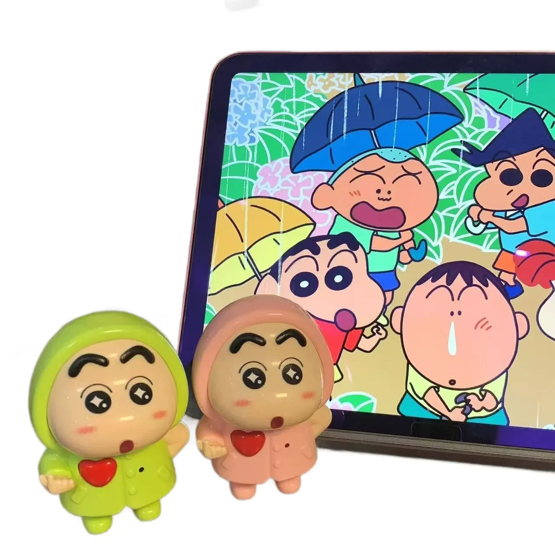 Shinichan Glow Heart Talk Keychain