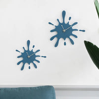 Chroma Splash Paint Splatter Wall Clock